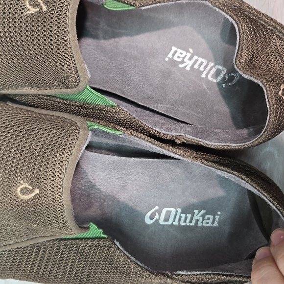 Olukai Nohea mesh slip on Loafer moccasin shoes mens sz 9 - Picture 8 of 15